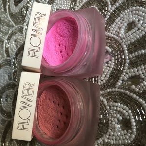 Flower Beauty Powder-to-Cream blush!  Soft/neutral